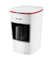 Arçelik K-3300 Yeni Telve Türk Kahve Makinesi-Beyaz