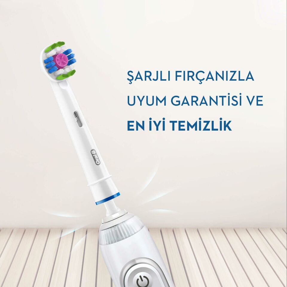 Oral-B 3D White 2'li Diş Fırçası Yedek Başlığı