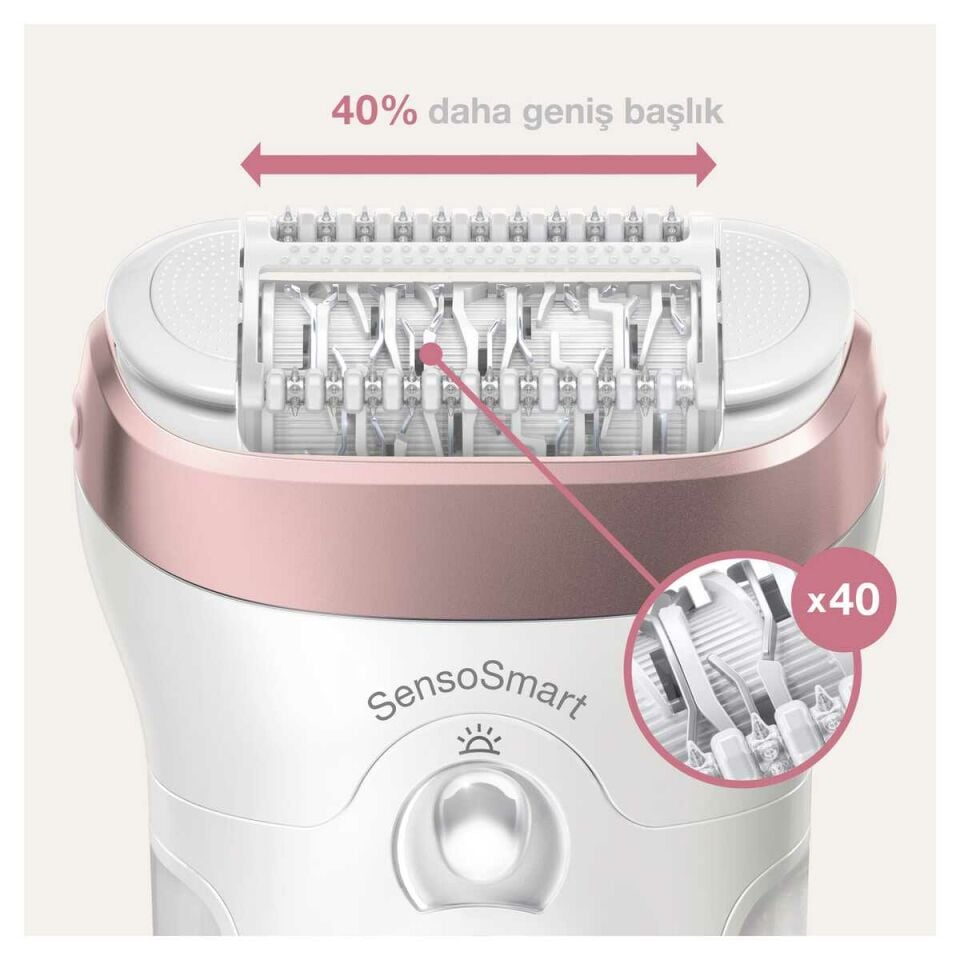BRAUN LEGEPIL SES 9720 ROSGOWHT MN EPİLASYON CİHAZI