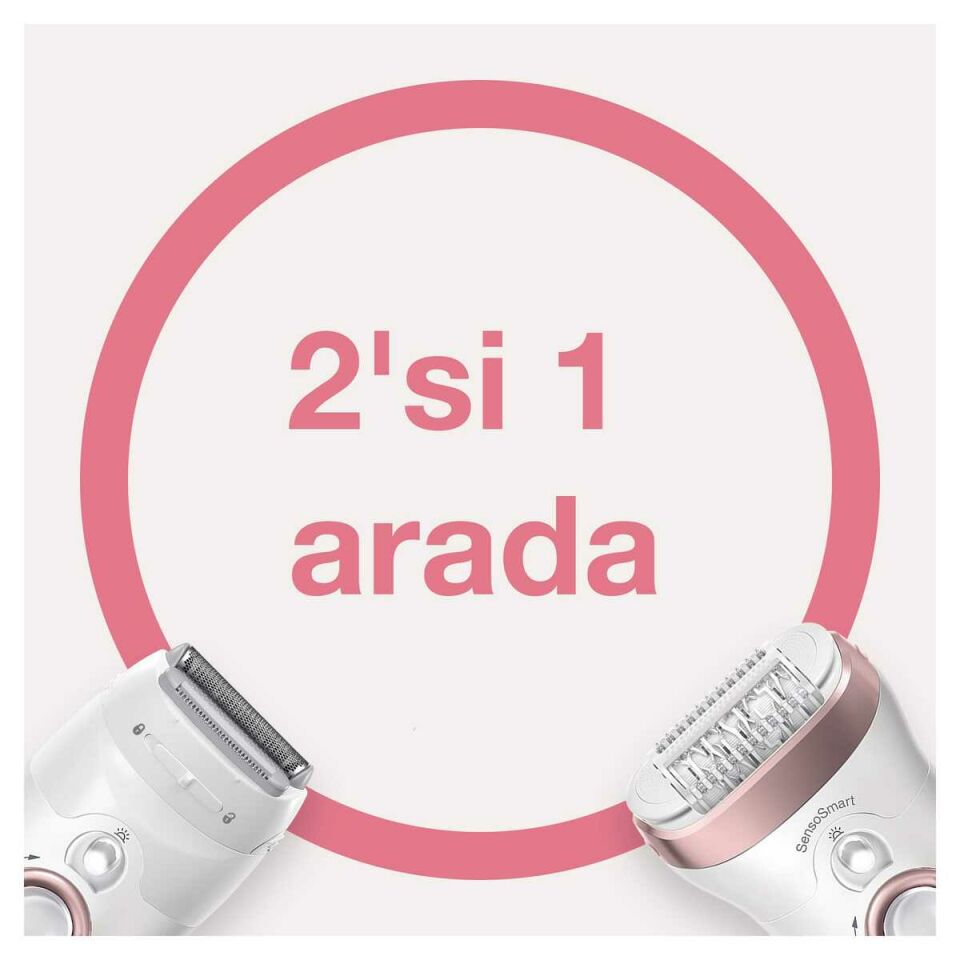 BRAUN LEGEPIL SES 9720 ROSGOWHT MN EPİLASYON CİHAZI