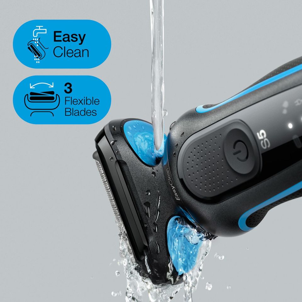 BRAUN SHAVER 50 B1200S BLU BOX EURO