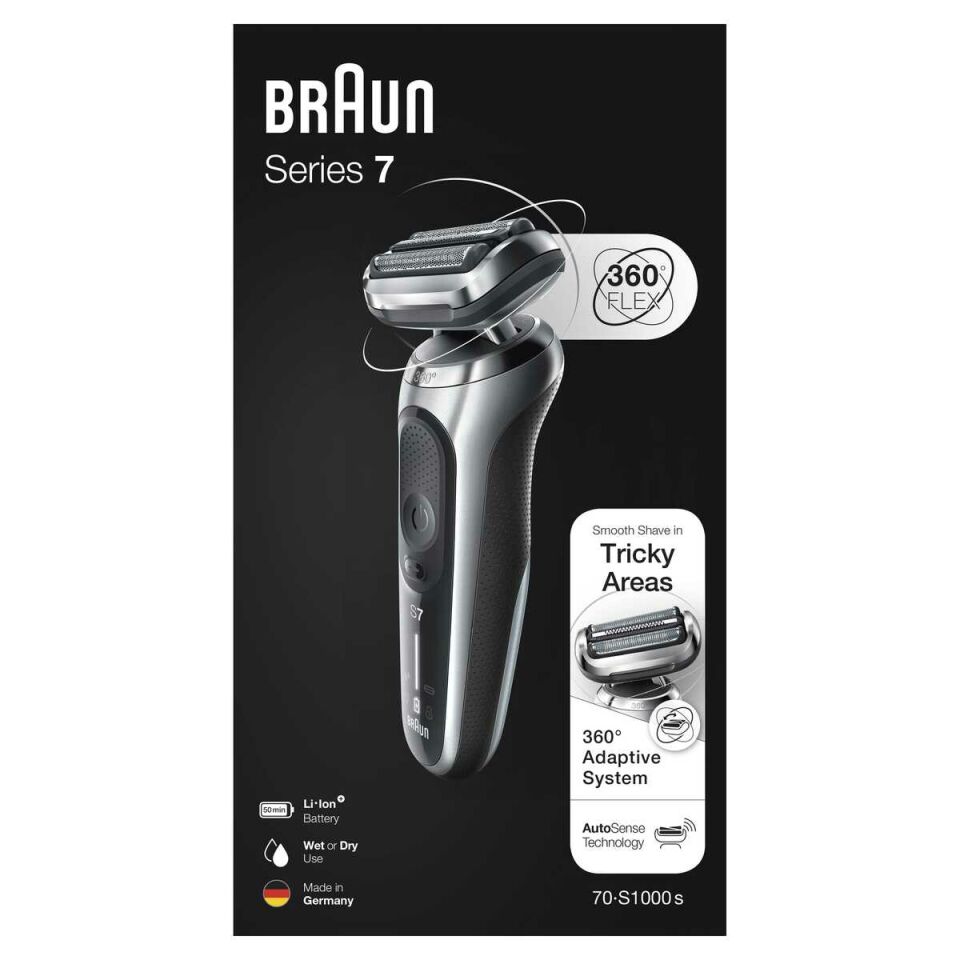 BRAUN SHAVER 70-S1000S SILV BOX EURO TRAŞ MAKİNESİ