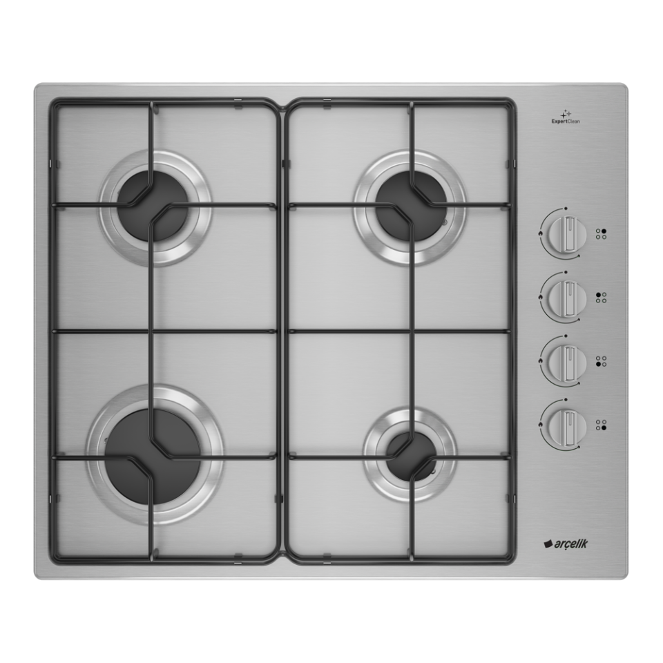 Arçelik OMD D 611 EI Gazlı Metal Tablalı Ocak