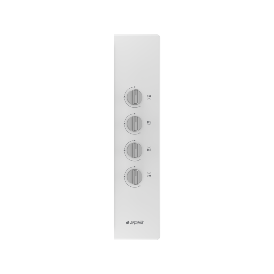 Arçelik OMD D 611 EB Gazlı Metal Tablalı Ocak