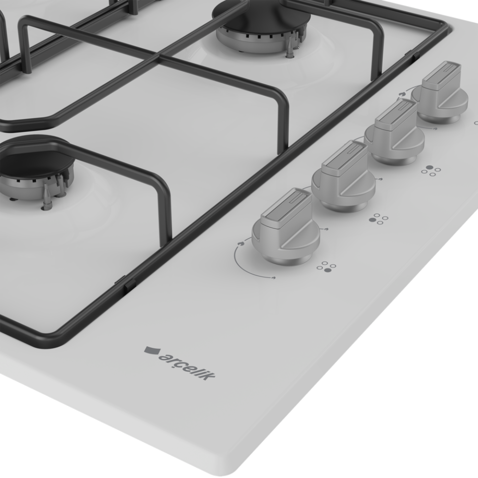 Arçelik OMD D 611 EB Gazlı Metal Tablalı Ocak