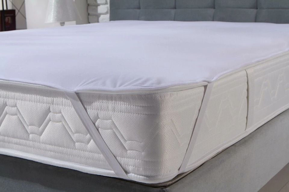 Sleepline Sıvı Geçirmez Alez 160 x 200 cm - Beyaz