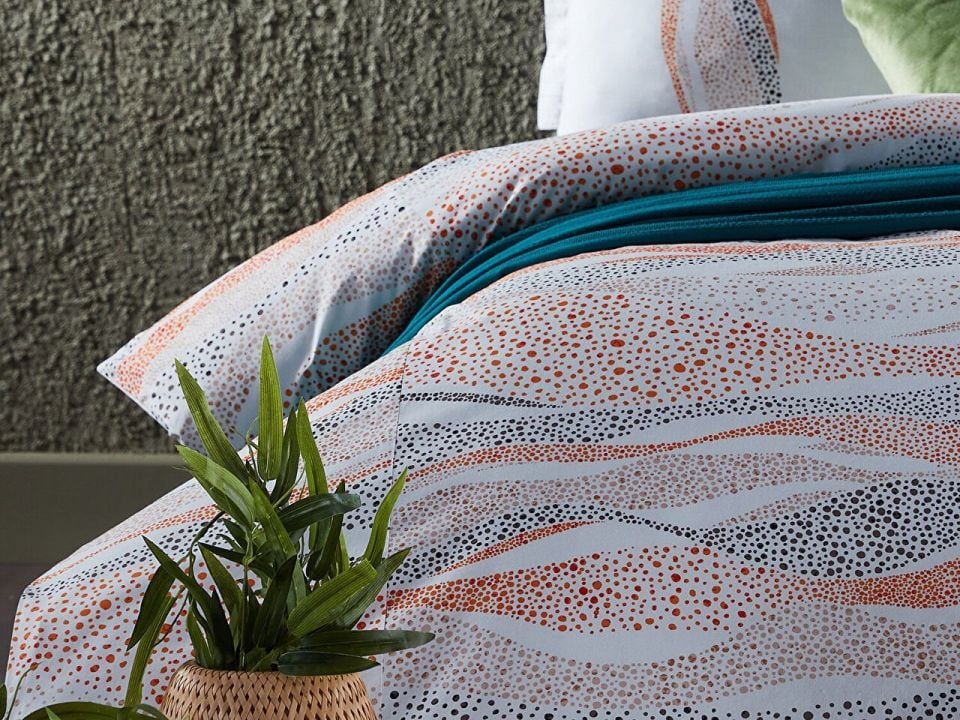 Polycotton Pamuklu Nevresim Takımı Lidya Çift Kişilik
