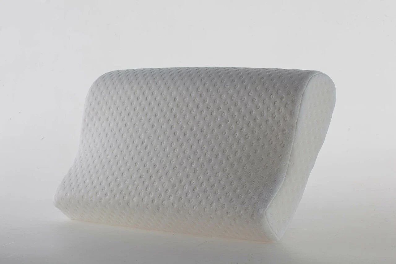 Visco Plus Ortopedik Boyun Destekli Yastık Beyaz - 52 x 32 + 10 cm