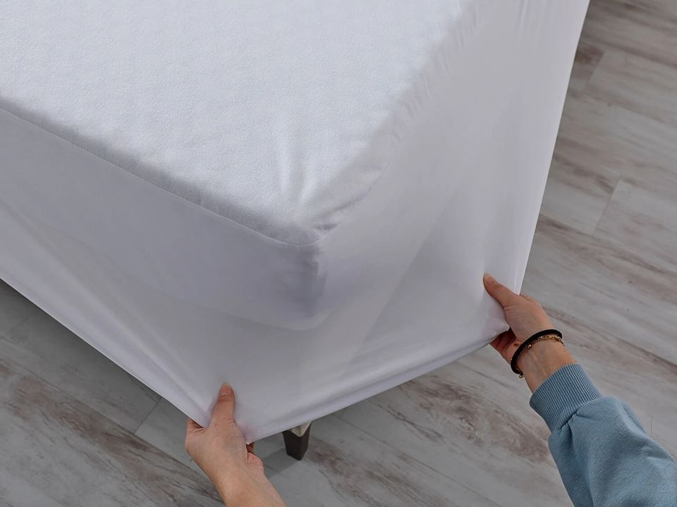 Softy Sıvı Geçirmez Fitted Alez 90 x 190 cm - Beyaz