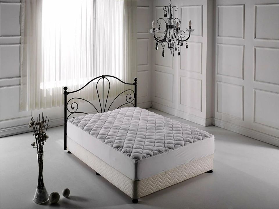Comfyline Koruyucu Fitted Alez 150 x 200 cm - Beyaz