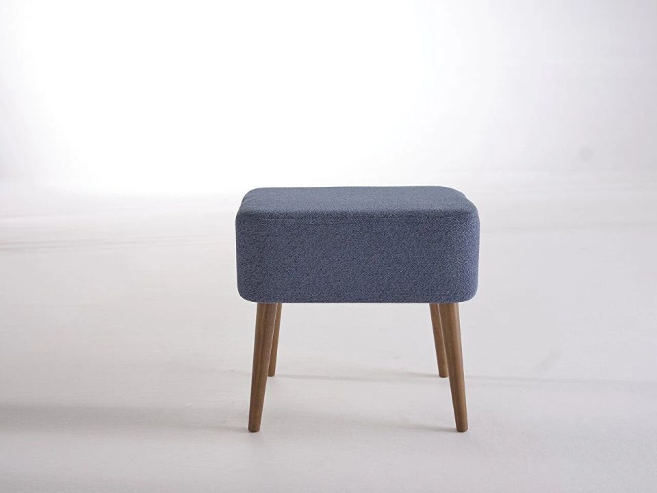 Viola Puf Standart - Mavi