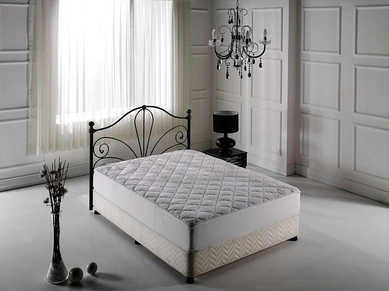 Comfyline Sıvı Geçirmez Fitted Alez 100 x 200 cm - Beyaz