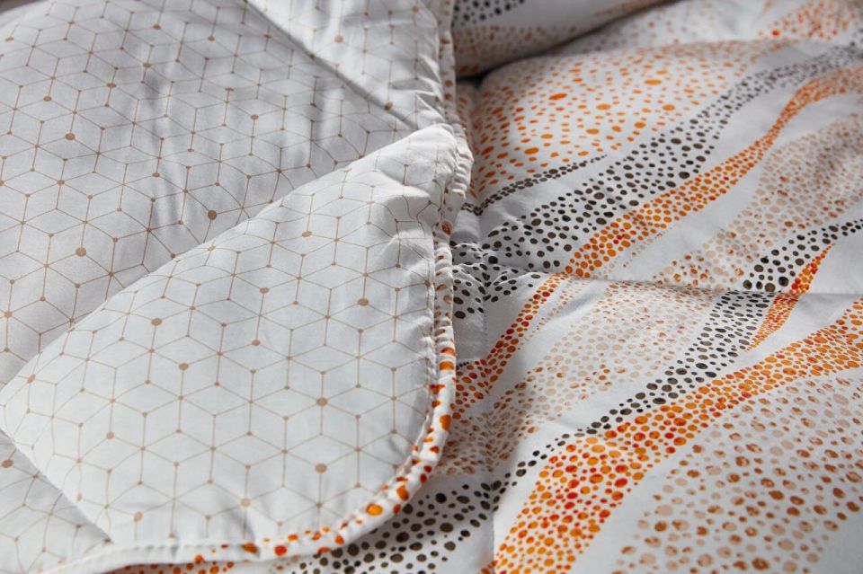 Polycotton Pamuklu Uyku Seti Lidya Tek Kişilik - Turuncu
