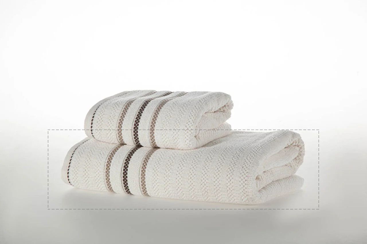 Prestige Line Banyo Havlusu Ekru - 90 x 150 cm