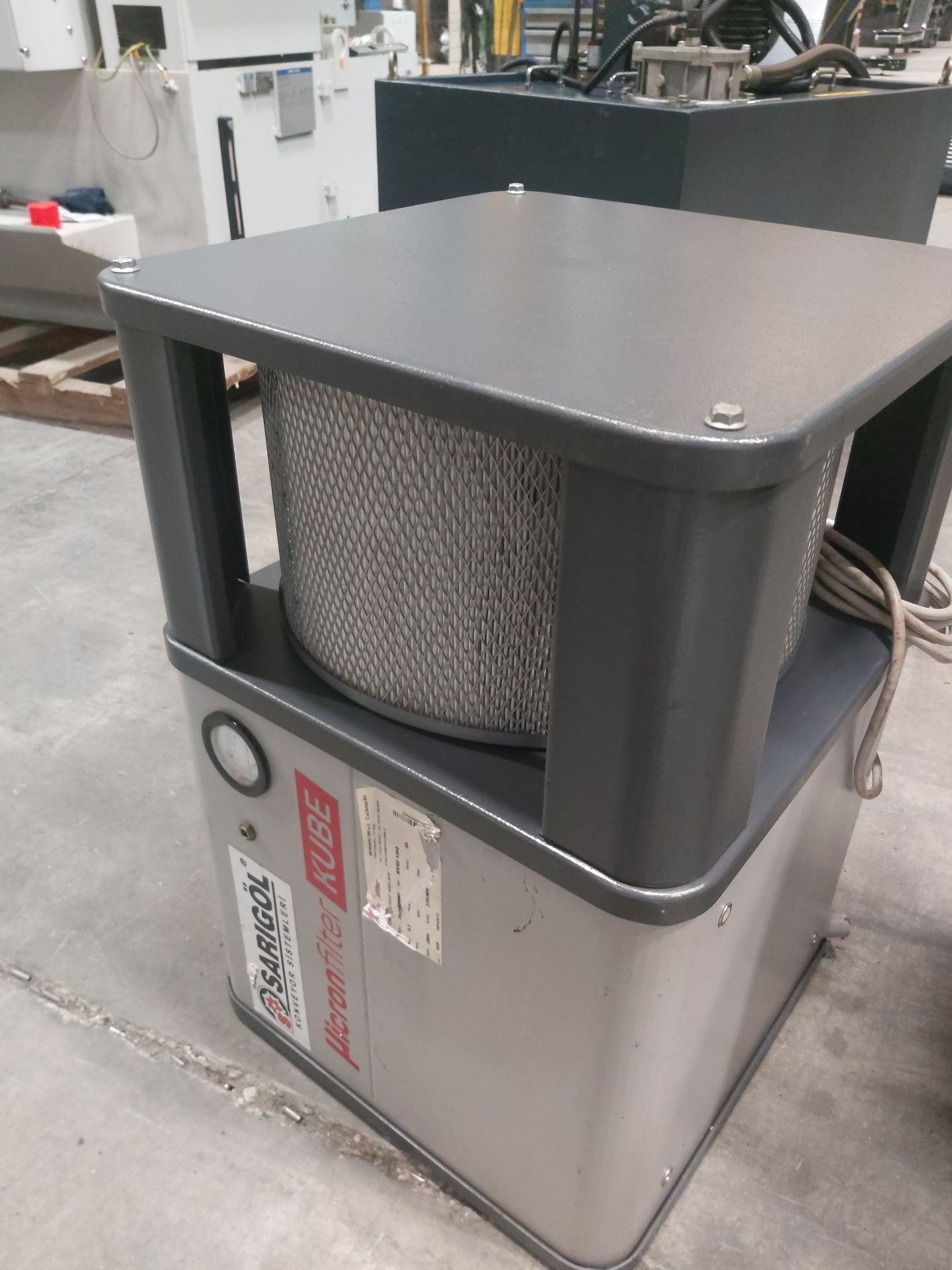 MICRONFILTER KUBE 1200 CNC Yağ Buharı Emici