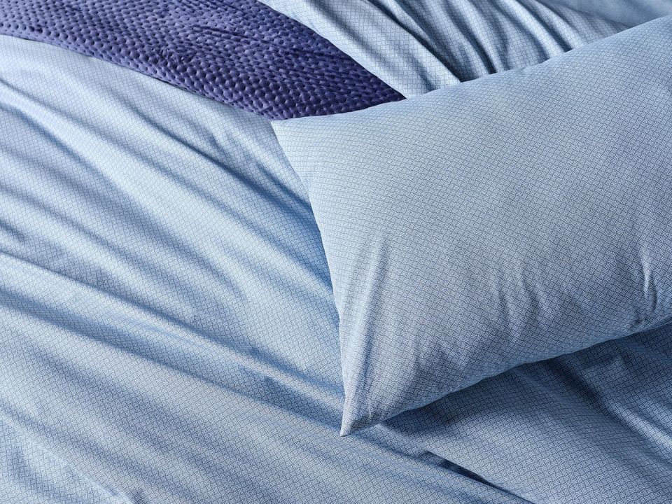 Pure Touch Nevresim Takımı Çift Kişilik - Mavi