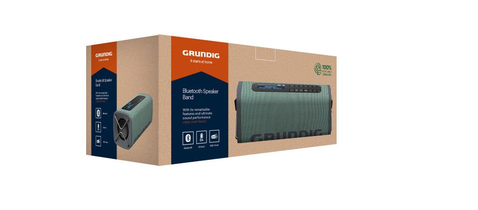 Grundig Band BT Hoparlör Yeşil Hoparlör