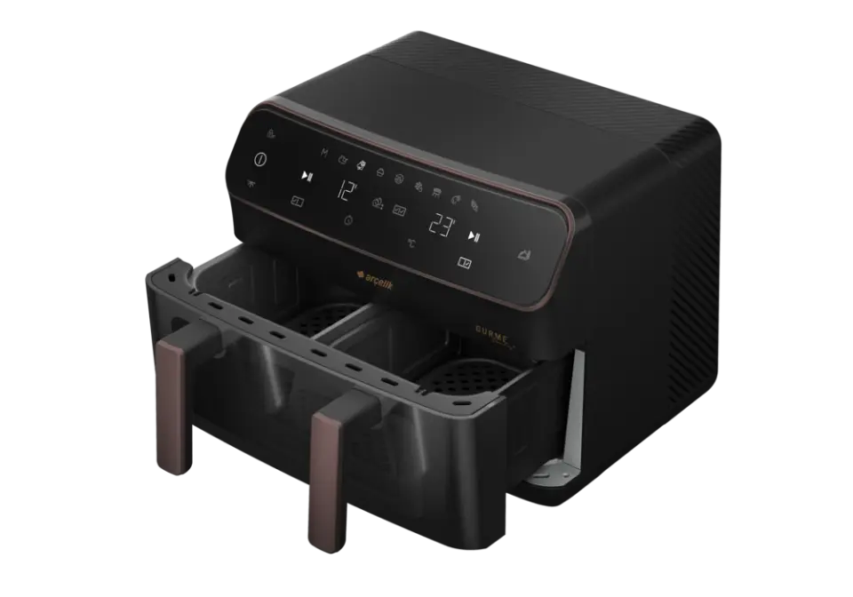 FRA 9494 Gurme TrioFry® Airfryer & Az Yağlı Fritöz