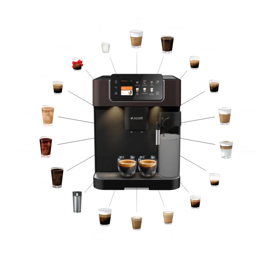 Arçelik Imperium Barista EM 9495 Tam Otomatik Espresso Makinesi