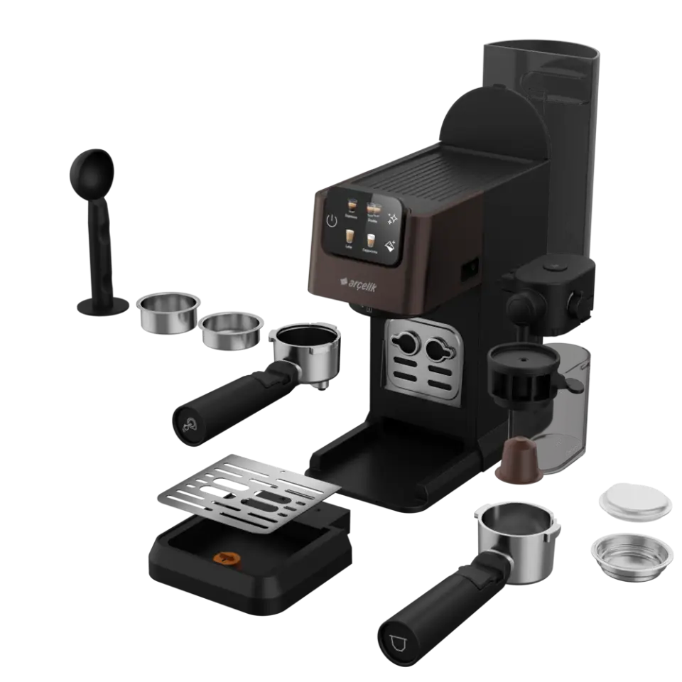 Arçelik Imperium Barista EM 6450 Yarı Otomatik Espresso Makinesi